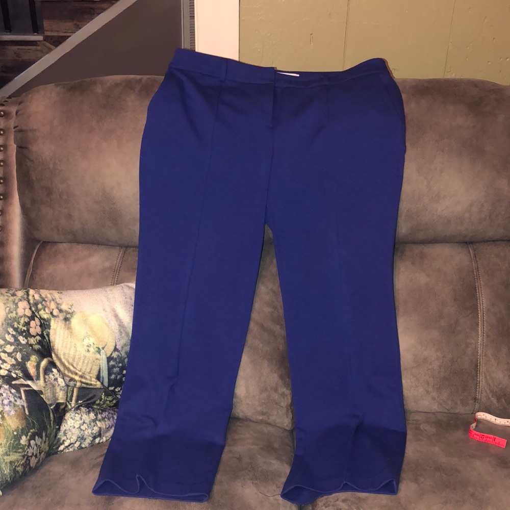 Blue dress pant